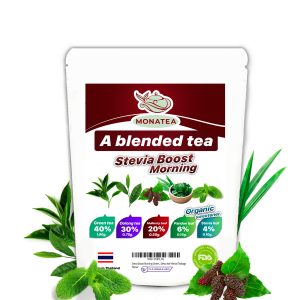 stevia boost morning green tea oolong tea mulberry leaf pandan leaf stevia leaf herbal teabags